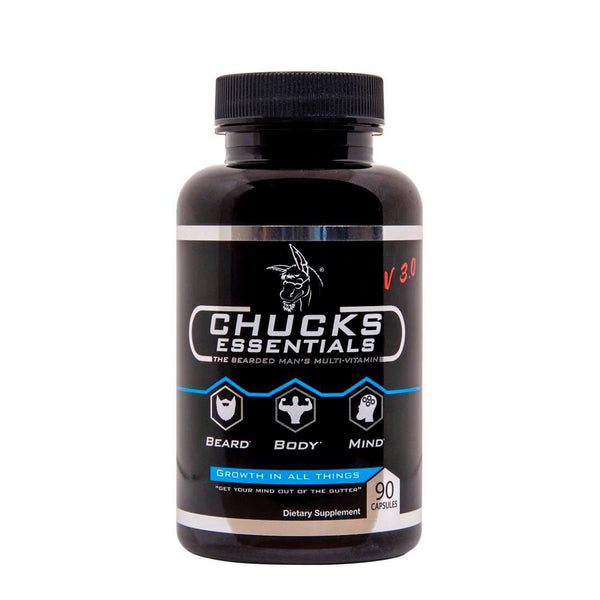 Chucks Essentials V 3.0 - Bearded Mans Multivitamin (30 day supply)