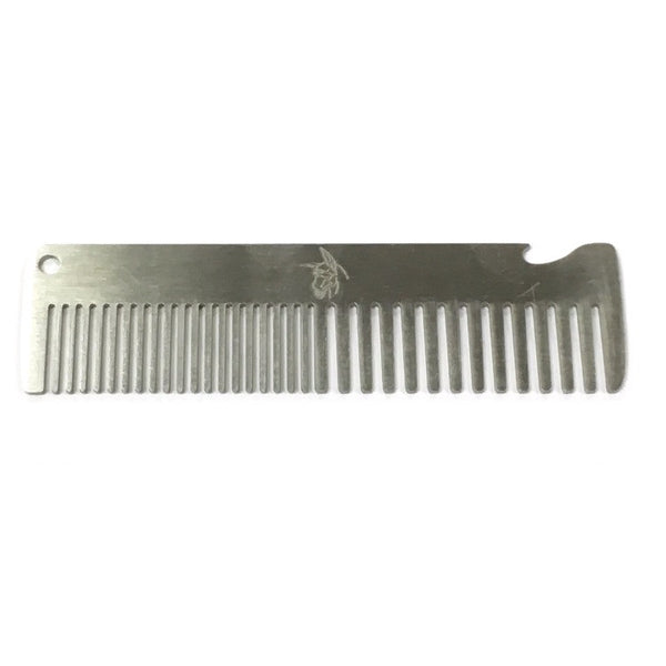 Long Metal Beard Comb