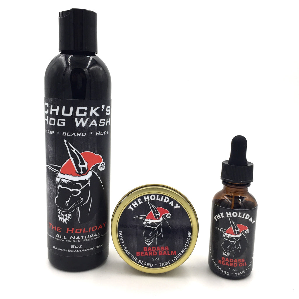 The Holiday Oil, Balm, Hogwash Combo *Seasonal*